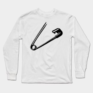 Safety Pin - What the Punk? - Stay Sharp - black edition Long Sleeve T-Shirt